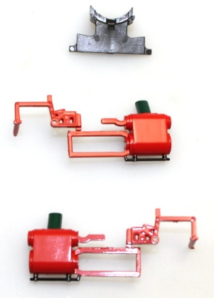 (image for) Cylinder Frame ( Jingle Bell ) w/ boil saddle ( HO 0-6-0/2-6-0 )